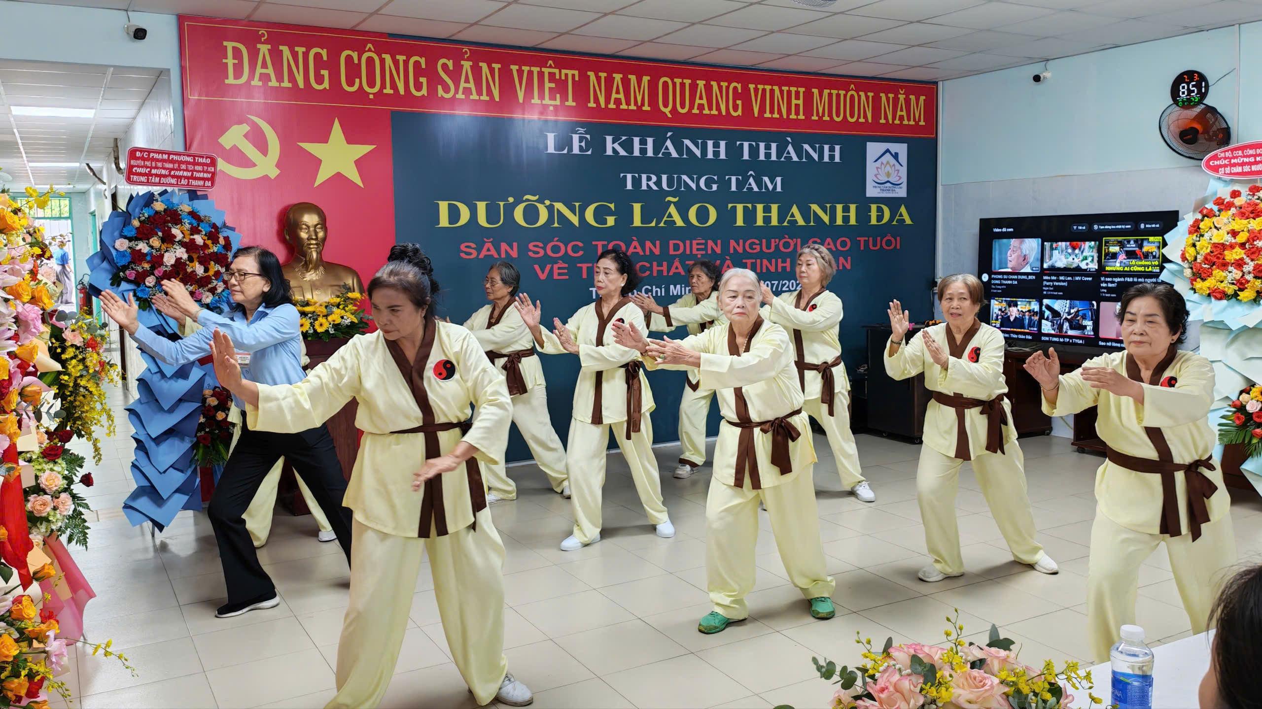Hội Thái cực trường sinh TP.HCM hướng dẫn tập luyện