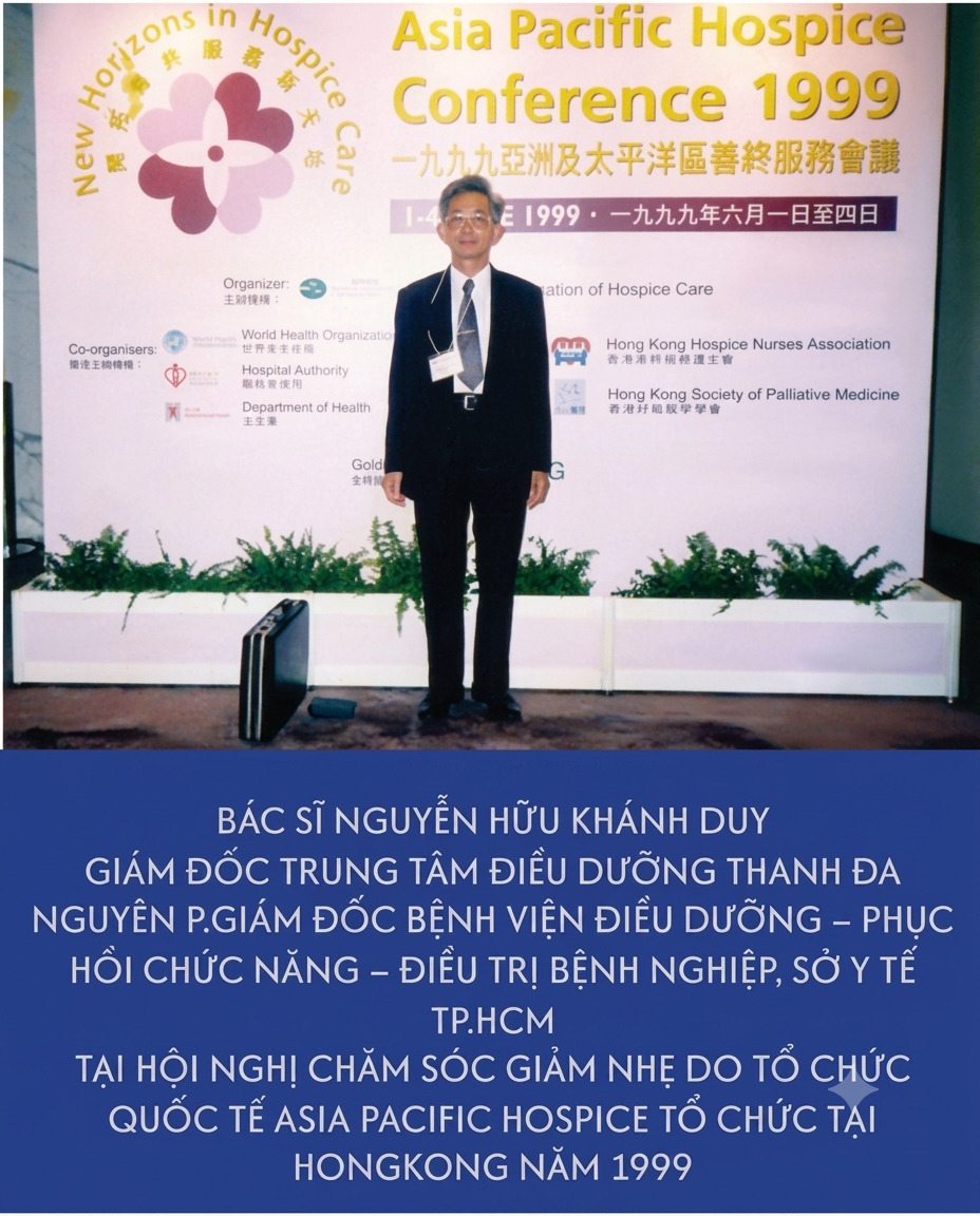 Dự hội nghị Chăm sóc Giảm nhẹ tại Hongkong 1999