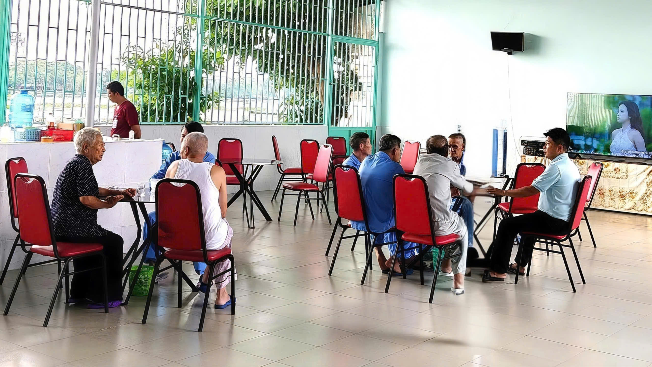 Môi trường sinh hoạt điều dưỡng thoáng mát
